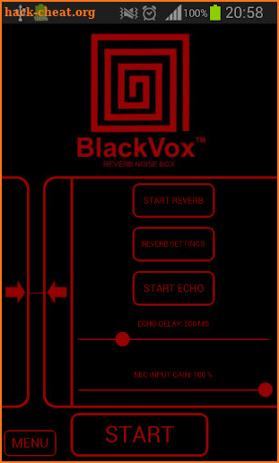 BlackVox™ 2 Reverb Noise Box screenshot