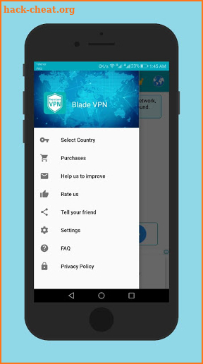 Blade VPN - Free, Fast & Secure Unlimited Proxy screenshot