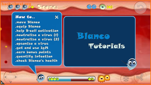 Blanco screenshot