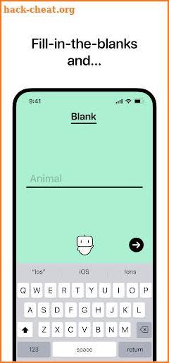 Blank - AI Word Game screenshot