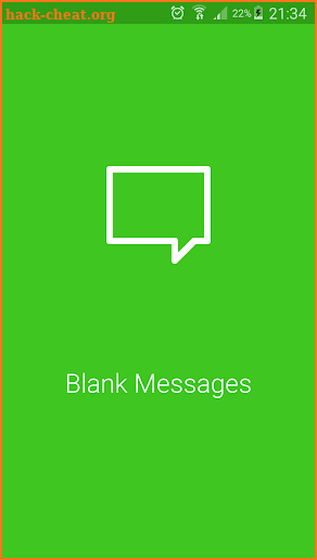 Blank Message (for WhatsApp) screenshot