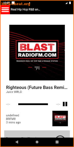 Blast Radio FM screenshot