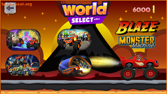 Blaze Aj and monster machines racing challenge 2 screenshot