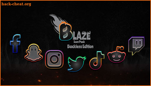 Blaze Backless Icon Pack screenshot
