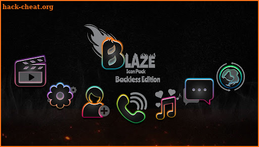 Blaze Backless Icon Pack screenshot