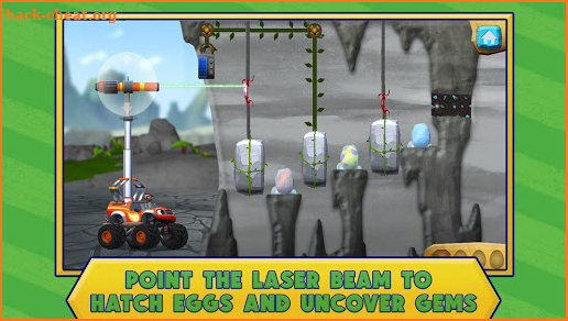 Blaze Dinosaur Egg Rescue Game screenshot
