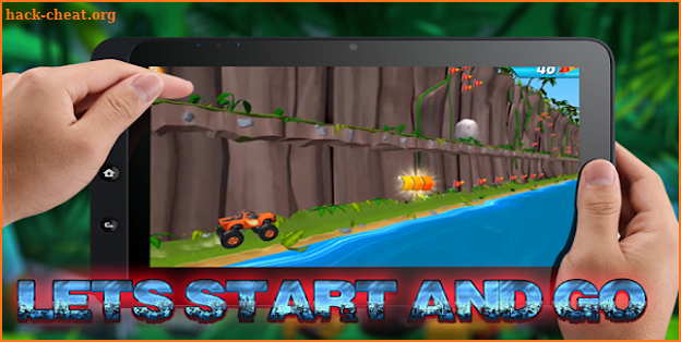 Blaze Machine : Animal Island Escape The Obstacle screenshot
