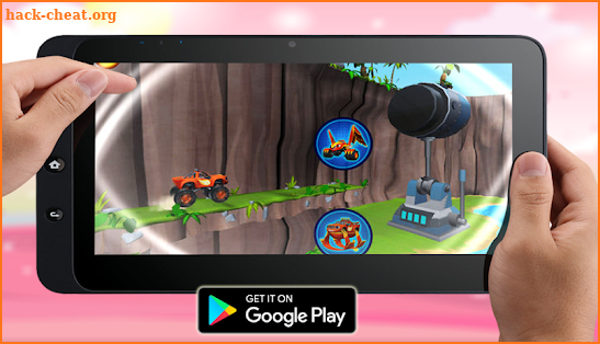 Blaze Mechines : Obstacle Course Truck screenshot