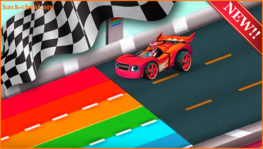 Blaze Monster Machines Racing car screenshot
