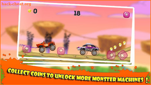 Blaze Monster Race Game screenshot