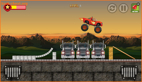 Blaze Monster Truck Machine Challenge screenshot