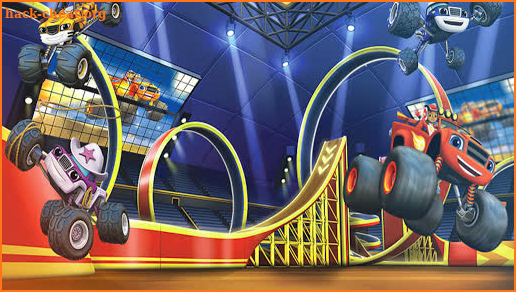 Blaze Monster Truck Race Game screenshot