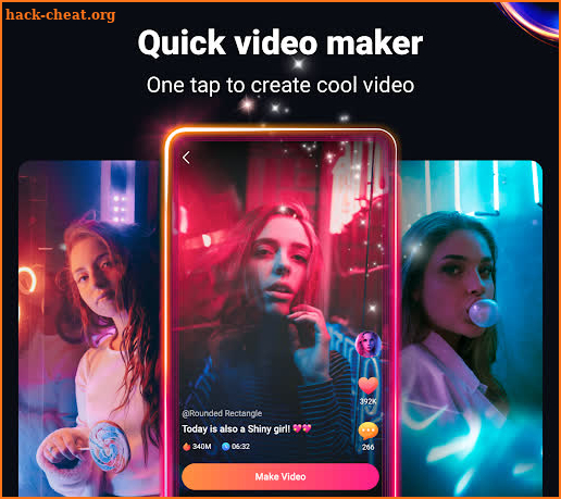 Blaze Music Video Maker, Effect, No Skill Need screenshot