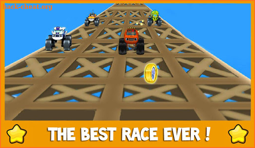 Blaze Race For Kids screenshot