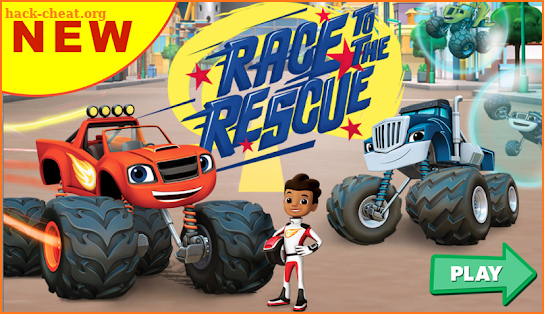 blaze race of the rescue screenshot