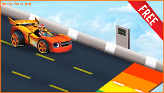 Blaze Race The Skytrack Free screenshot