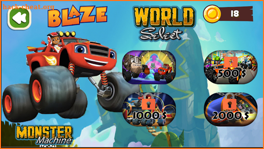 Blaze The Monster Hill Racing Machines screenshot