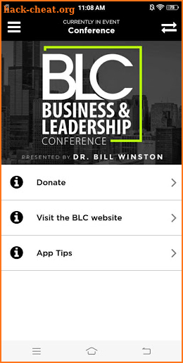 BLC Business & Leadership Conf screenshot