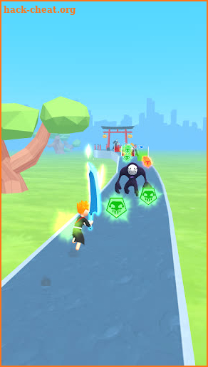 Bleach Run screenshot