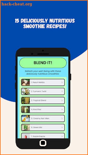 Blend it! - smoothie recipes screenshot