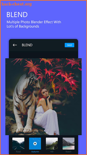BLEND : Photo Editor,Blender Mixer,Collage,Mirror screenshot