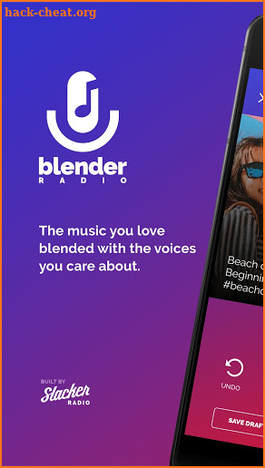 Blender Radio screenshot