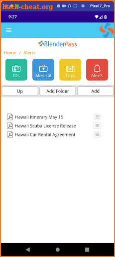 BlenderPass SMARTWallet screenshot