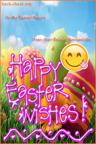 Blessed Easter - Emoji Fun screenshot