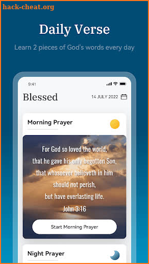 Blessed-KJV Bible Verses screenshot
