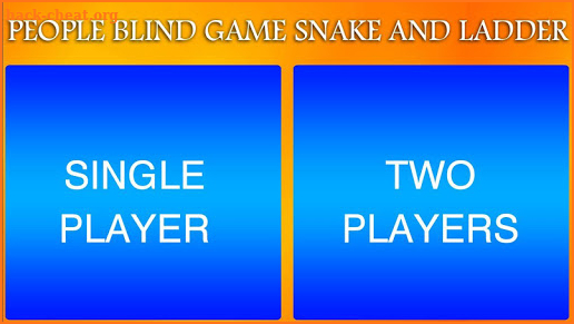 Blind People Game Snake and Ladder screenshot