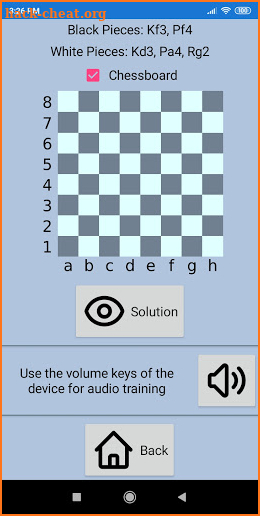 Blindfold Chess Training screenshot