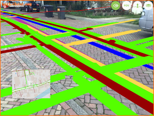 BlindGuide AR Maps screenshot