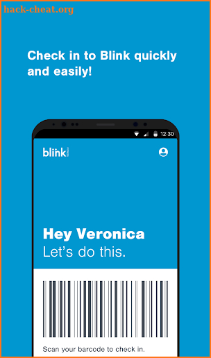 Blink Check-In screenshot