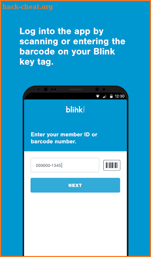 Blink Check-In screenshot