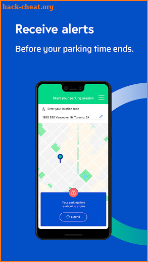 Blinkay - Smart Parking app screenshot