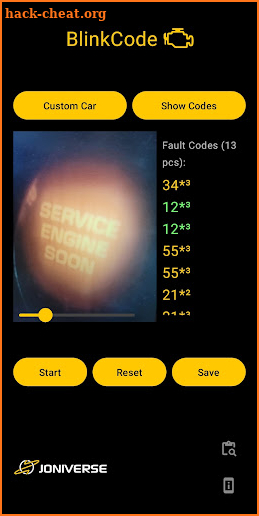 BlinkCode - OBD1 Reader screenshot