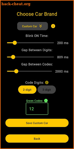 BlinkCode - OBD1 Reader screenshot