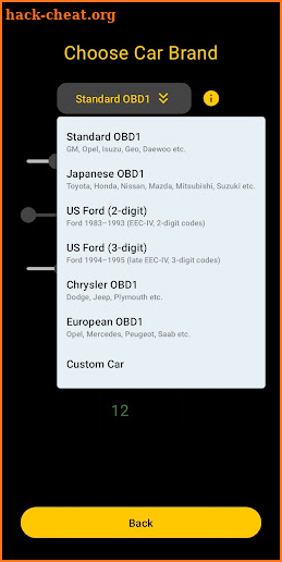 BlinkCode - OBD1 Reader screenshot