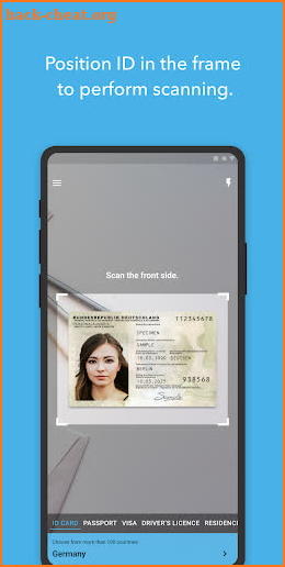 BlinkID - ID card and passport scanner screenshot