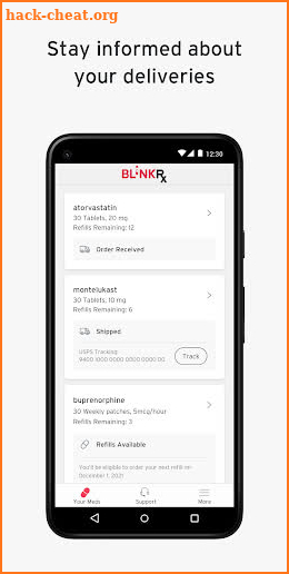 BlinkRx screenshot