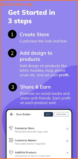 Blinkstore: Start Printed T-shirt Business 🇮🇳 screenshot