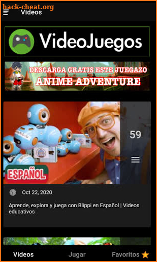 Blippi Español MiniJuegos Videos screenshot