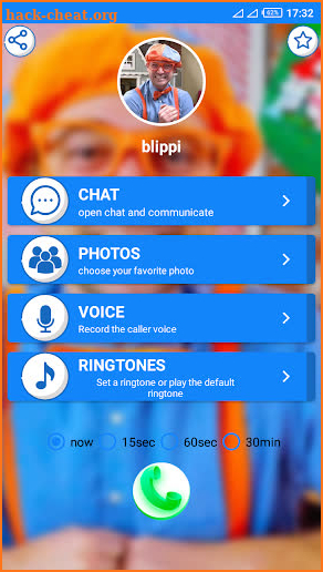 blippi fake call screenshot