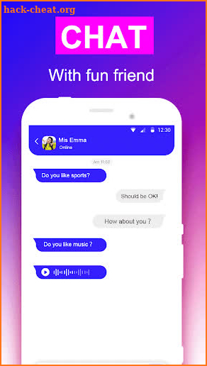 Bliss - Online video chatting screenshot