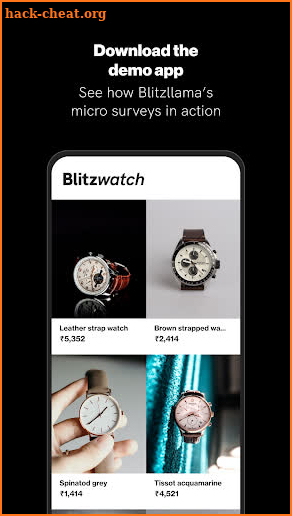 Blitzllama Demo Watch App screenshot