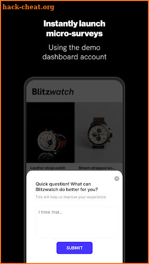 Blitzllama Demo Watch App screenshot