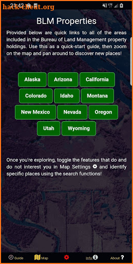 BLM Public Lands Map and Guide USA screenshot