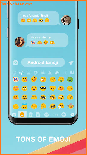 Blob emoji for Android 7 - Emoji Keyboard Plugin screenshot