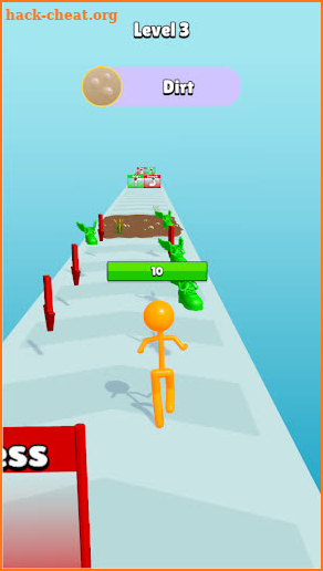 Blob Fighter: Level up runner screenshot