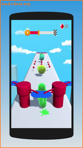 Blob High Runner 3D screenshot